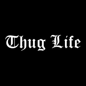 Thug Life-Kitűző, hűtőmágnes