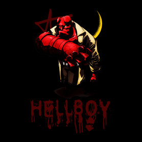 hellboy-Kitűző, hűtőmágnes