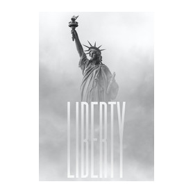 Liberty-Kitűző, hűtőmágnes