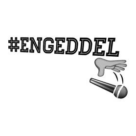 #ENGEDDEL-Kitűző, hűtőmágnes