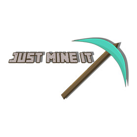 Just mine it-Kitűző, hűtőmágnes