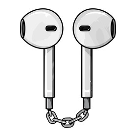 AirPods-Kitűző, hűtőmágnes