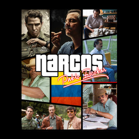 Narcos-Kitűző, hűtőmágnes