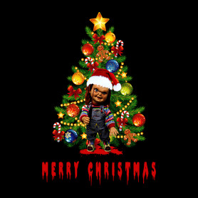 chucky christmas-Kitűző, hűtőmágnes