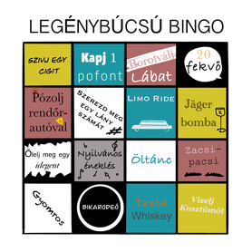 Bingo Legénybúcsúhoz-Kitűző, hűtőmágnes