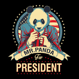 Mr. Panda-Kitűző, hűtőmágnes