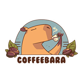 Coffeebara-Kitűző, hűtőmágnes