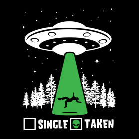 Taken By Ufo-Kitűző, hűtőmágnes