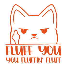 Fluff you-Kitűző, hűtőmágnes