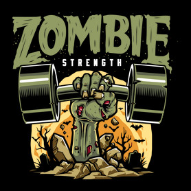 Zombi Gym-Kitűző, hűtőmágnes