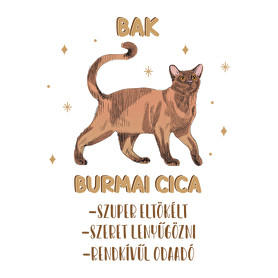 Bak - Burmai cica-Kötény