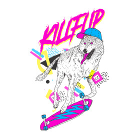 Kickflip wolf-Kötény