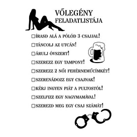 Vőlegény feladatlistája-Kötény