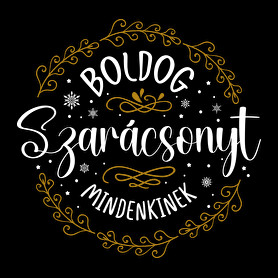 Boldog Szarácsonyt-Kötény