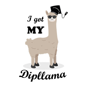 I got my dipllama-Kötény