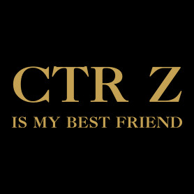 CTR+Z is my best friend-Kötény