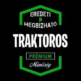 Traktoros prémium minőség-Kötény