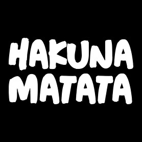 HAKUNA MATATA-Kötény