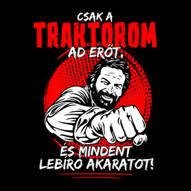 Csak a traktorom ad nekem erőt-Kötény