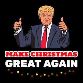 MAKE CHRISTMAS GREAT AGAIN-Kötény