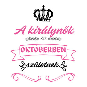 A királynők pink fekete (3)-Kötény