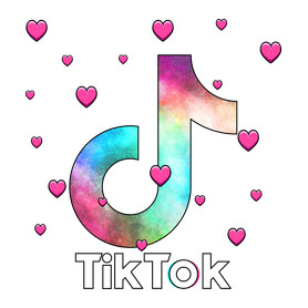 Tiktok szivecskékkel-Kötény