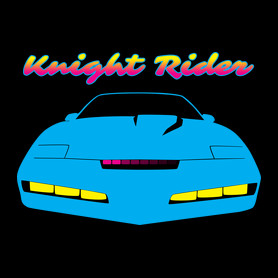 Knight Rider Synthwave-Kötény