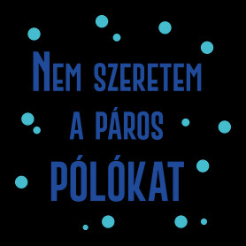 Páros póló (nem) szeretem - Férfi-Kötény