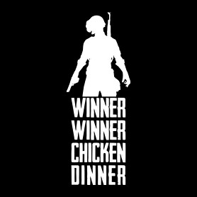 Winner Winner Chicken Dinner PUBG-Vászonkép