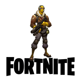 Fortnite #7 /Black/-Vászonkép