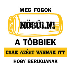 Meg fogok nősülni - Sörösdoboz - Fehér-Vászonkép