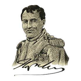 Napoleon Bonaparte -Vászonkép