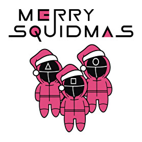 Merry Squidmas - Squid Game-Vászonkép