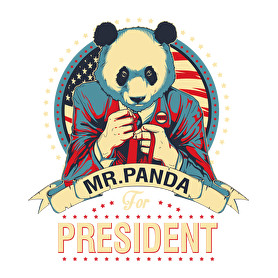 Mr. Panda-Vászonkép