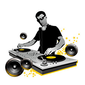 Dj -Vászonkép