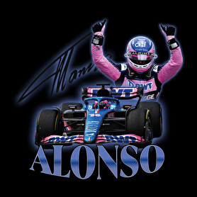 Alonso F1-Vászonkép