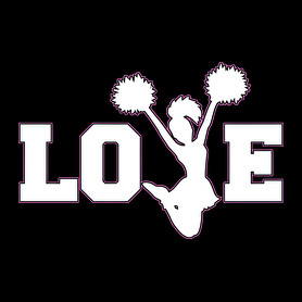 Love Cheerleading-Vászonkép