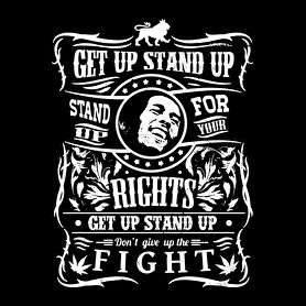 Get up stand up-Vászonkép