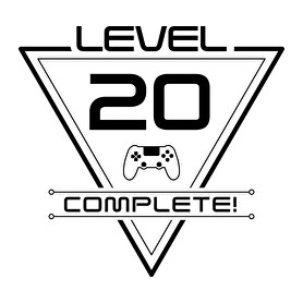 level-complete-20-black-Vászonkép