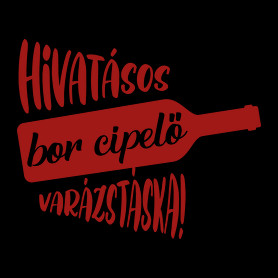 Hivatásos bor cipelő varázstáska - Táska minta-Vászonkép