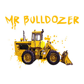 mr bulldozer-Vászonkép