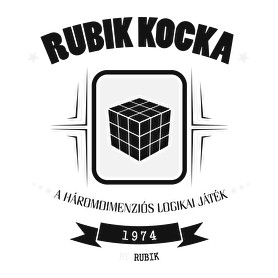 rubik-kocka-black-white-Vászonkép