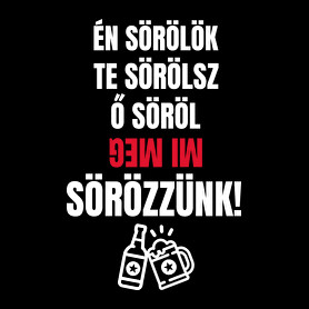 SÖRÖZZÜNK!-Vászonkép