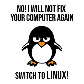 Válts linuxra-Vászonkép