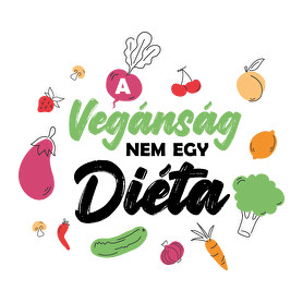 A vegánság-Vászonkép