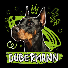 Dobermann firka-Oversized póló