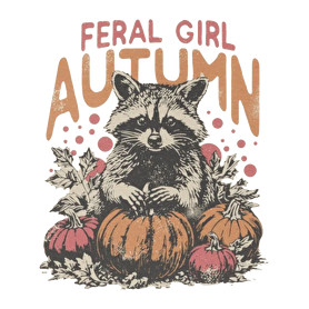 Feral Girl Autumn-Oversized póló