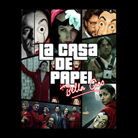 Money Heist-Oversized póló