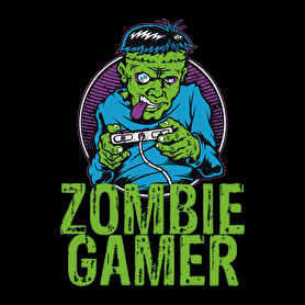 Zombie gamer-Oversized póló