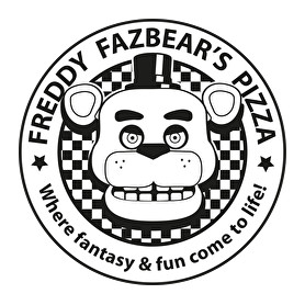 Freddy Fazbear's Pizza-Oversized póló